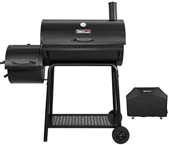 Royal Gourmet 30 in. Charcoal Grill & Smoker