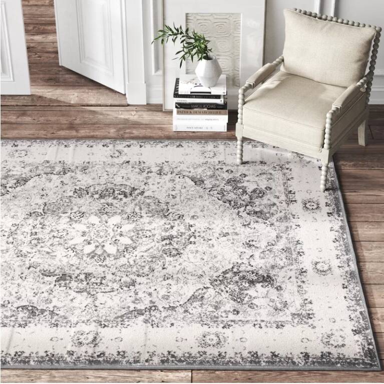 Hector Oriental Machine Woven Area Rug