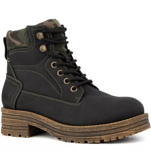 Women's Lace-up Lug Sole Hiker Boots