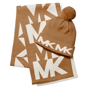 Michael Kors Beanie & Scarf Set