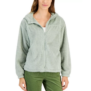 Style & Co. Women's Sherpa Hooded Jacket