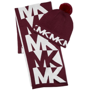 Michael Kors Beanie & Scarf Set