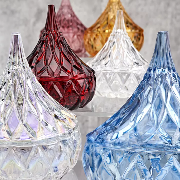 Godinger Crystal Hershey's Kiss Candy Dish