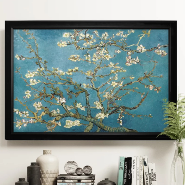 Almond Blossom by Vincent Van Gogh Canvas Print