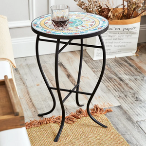 Ceramic 21'' Side Table