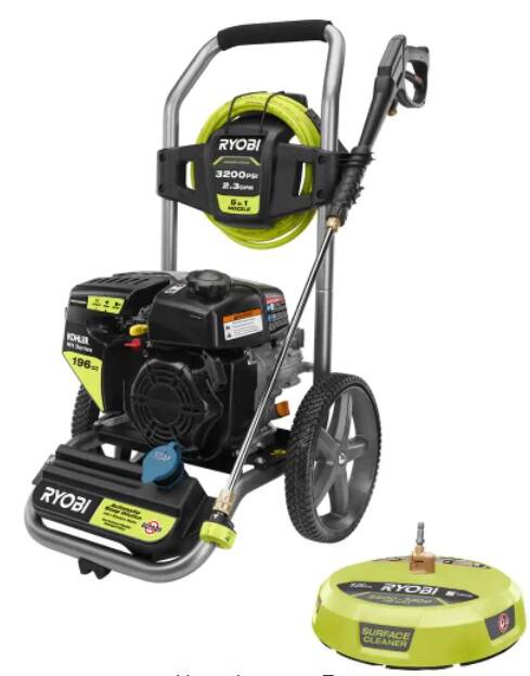 Ryobi 3200 PSI 2.3 GPM Pressure Washer