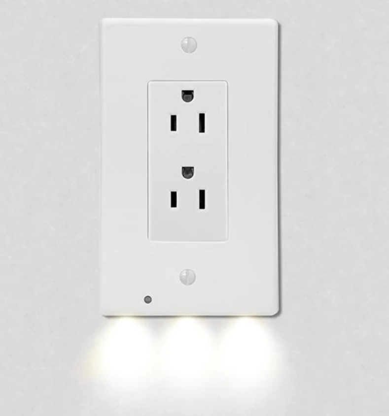 5-Pack Outlet Cover w/ LED Light