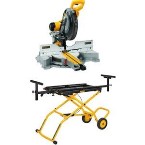 DeWalt 15 Amp 12'' Miter Saw & Rolling Stand