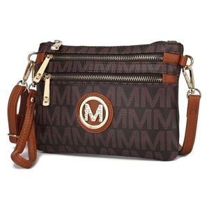 MKF Collection Geneve Crossbody & Wristlet Handbag