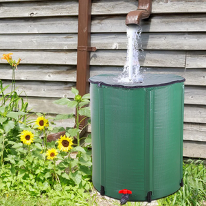 Weather Resistant Foldable Drainable Rain Barrel