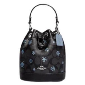 Coach Dempsey Drawstring Bucket Bag