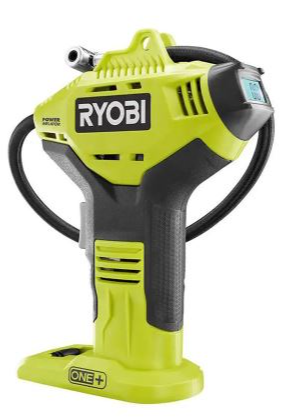 Ryobi one+ 18V Cordless Inflator w/ Digital Gauge