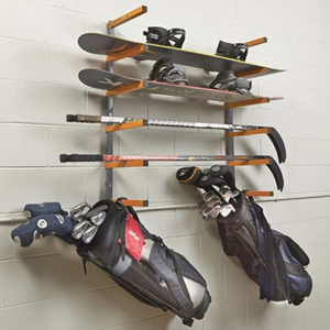 6-Level Lumber Organizer Rack