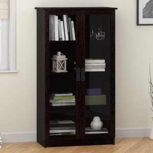 Ameriwood Home Glass Door Bookcase