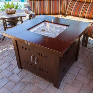 Propane 40,000 BTU Fire Pit w/ Cover