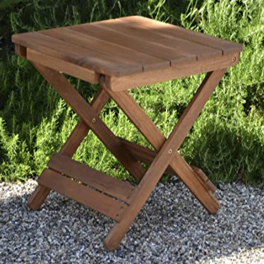 Outdoor Wood Side Table