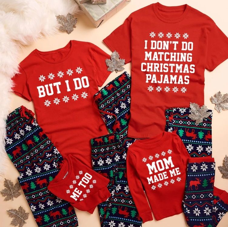 Family Matching Christmas Pajamas