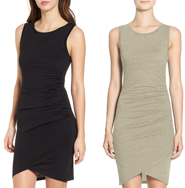 Leith Ruched Bodycon Dress