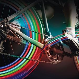 Multi-Color 2-Pack Bicycle Tire Lights