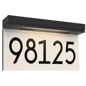 Solar LED Address Plaque