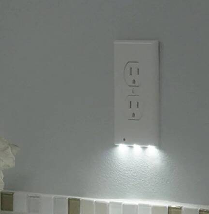 5-Pack Outlet Cover w/ LED Light