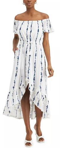 International Concepts Tie-Dyed Midi Dress