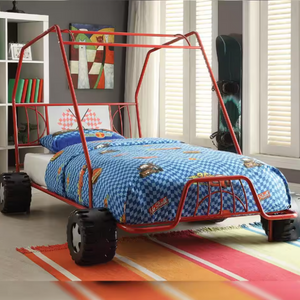 Acme Metal Go-Kart Twin Bed Frame