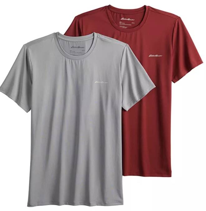 2-Pack Men's Eddie Bauer Mesh Crewneck Tee