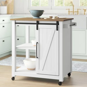 Engineered Wood Kitchen Cart