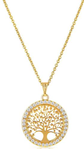 Moissanite Tree of Life Pendant