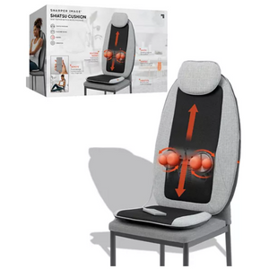 Sharper Image Heated Massage Seat Topper