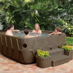 Aquarest 5-Person Plug & Play Hot Tub w/ Ozonator