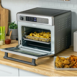 Oster RapidCrisp Stainless Steel Air Fryer Oven