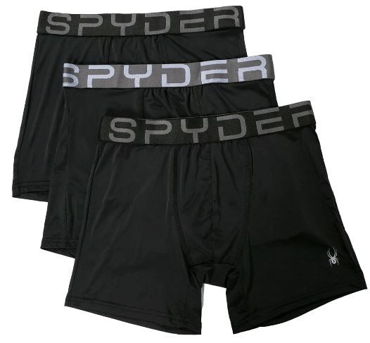 Spyder Men's 3-Pack Boxer Briefs