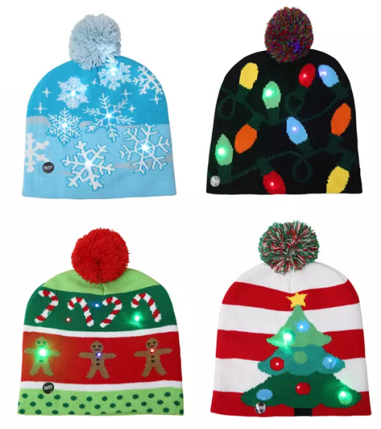 Christmas LED Knitted Hat