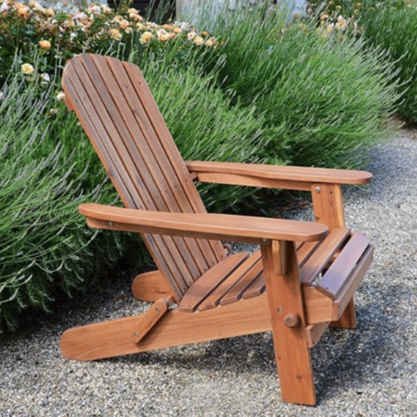 Outdoor Wood Adirondack Chair