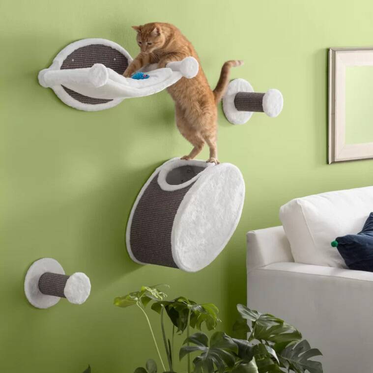 Wall Mounted Cat Tree