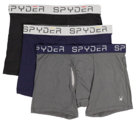 6-Pack Spyder Mesh Boxer Briefs