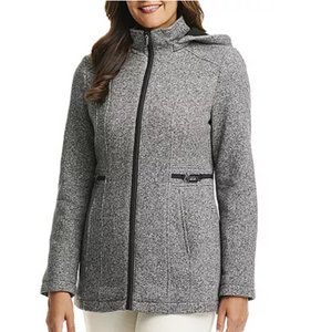 Liz Claiborne Women's Hooded Fleece Jacket