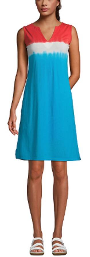 Lands End Women's Swim Cover-up Dress