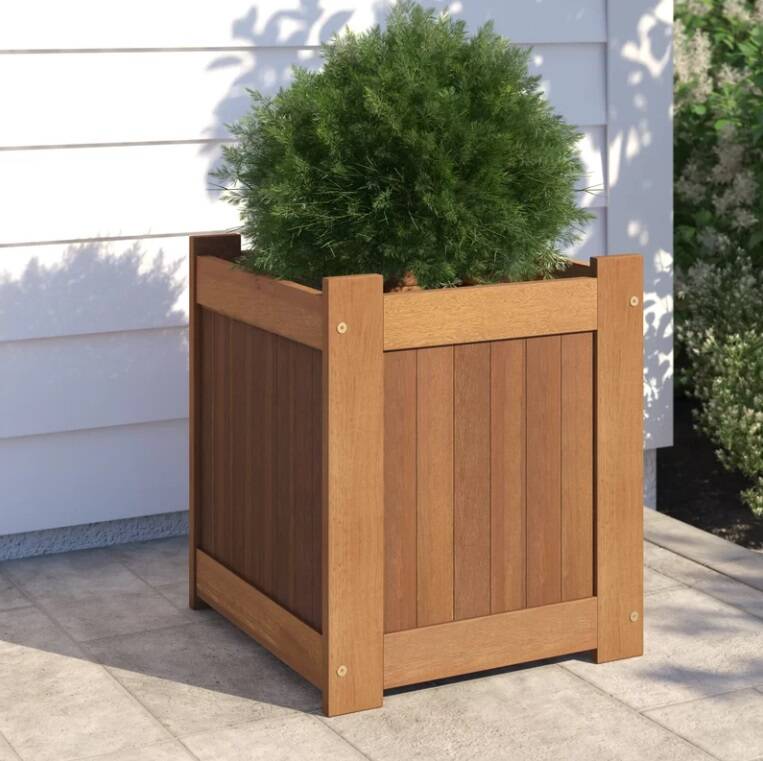 Wood Elevated Planter