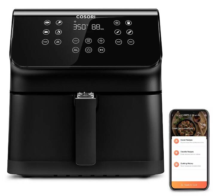 Cosori 5.8-Qt 12-in-1 Air Fryer w/ Alexa & Google