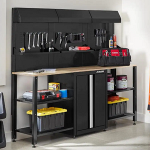 Husky 9-Piece Steel Garage Workstation