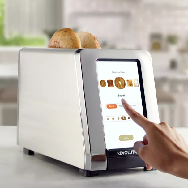 Revolution Cooking 2-Slice Touchscreen Smart Toaster