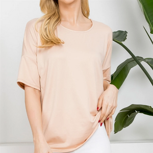 Half-Sleeve Casual Top