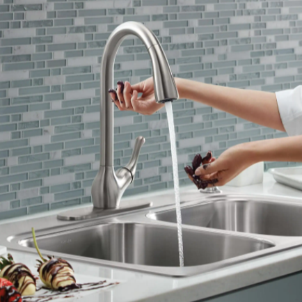 Kohler Barossa Touchless Pull-Down Sprayer Kitchen Faucet