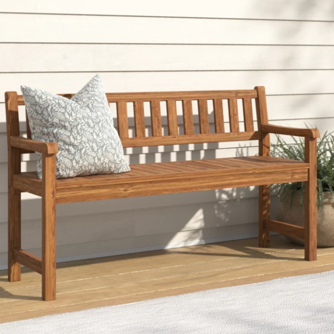 Acacia Wood Garden Bench