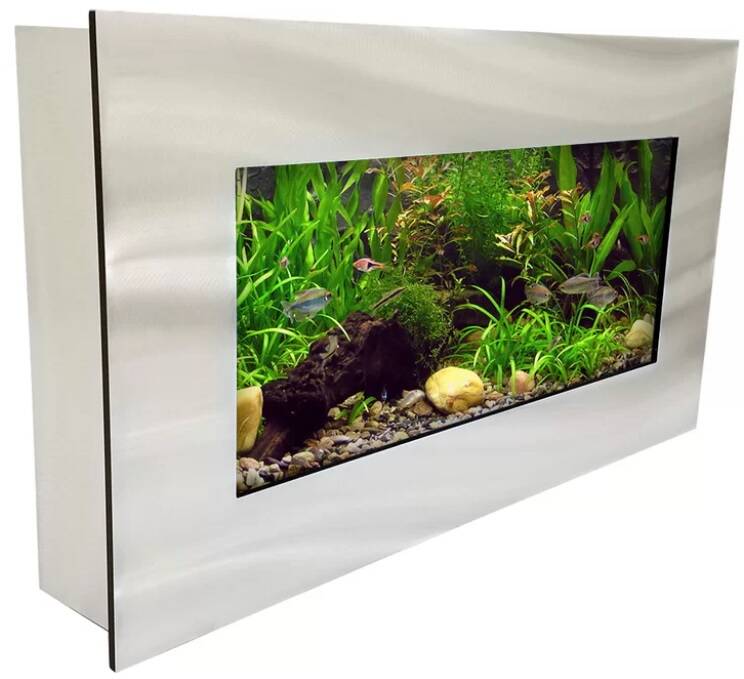 Wall Mount 2Gal. Aquarium Tank