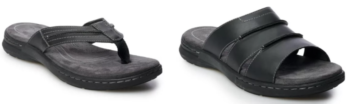 Croft & Barrow Men's Memory Foam Sandals