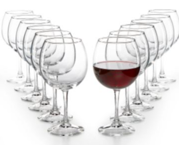 Martha Stewart 12-Piece Wine Glass Set